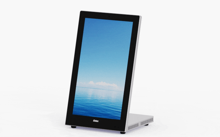 Totem serie Jade mod. 156V-xx, Lcd 15.6" FHD, Touch PCAP. Batterie, Webcam e QRCode opz.