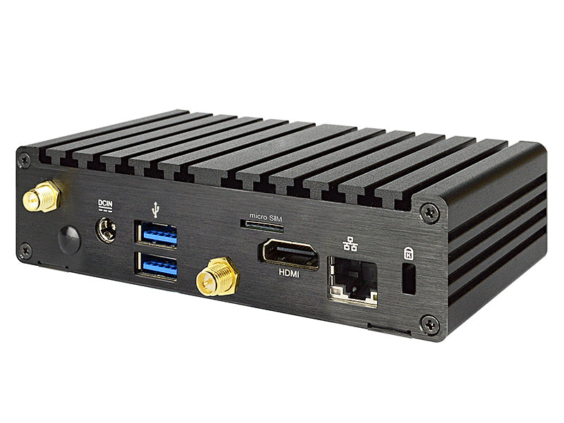 Barebone Jetway mod. FBU02, Celeron J3455, SoDDR3L, M2/SSD, 2x GLan, 1x Rs-232, 3x HDMI, 12Vdc