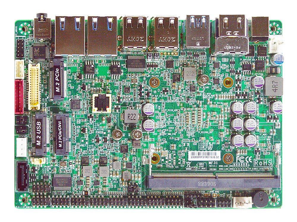 MB 3,5″ Jetway JF35V-ADN1, Intel N97, 2x GLan, 12-28Vdc