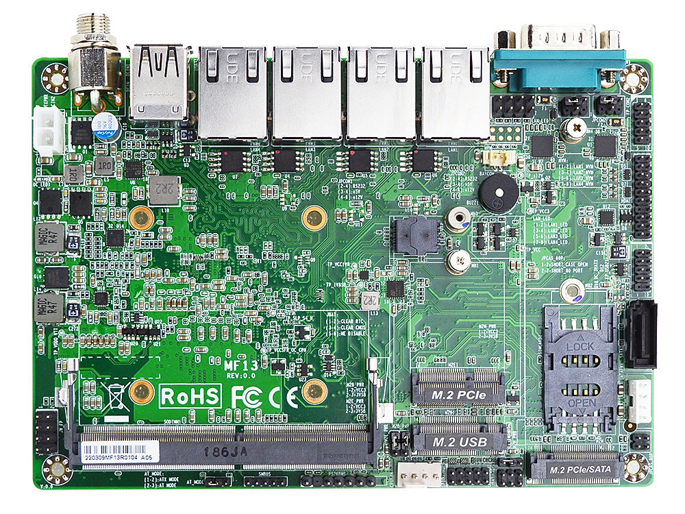 MB 3,5″ Jetway MF13, Celeron J6412, 4x GLan, 12Vdc