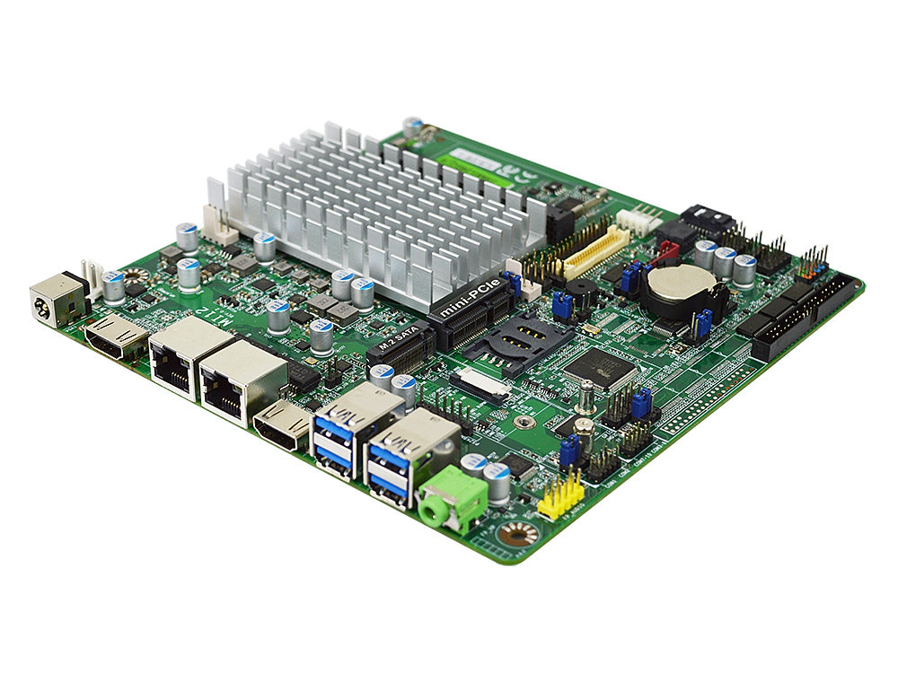 MB Mini-ITX Jetway MI12-00C, cpu Celeron J3455, 2x GLan, 2x HDMI, 12V