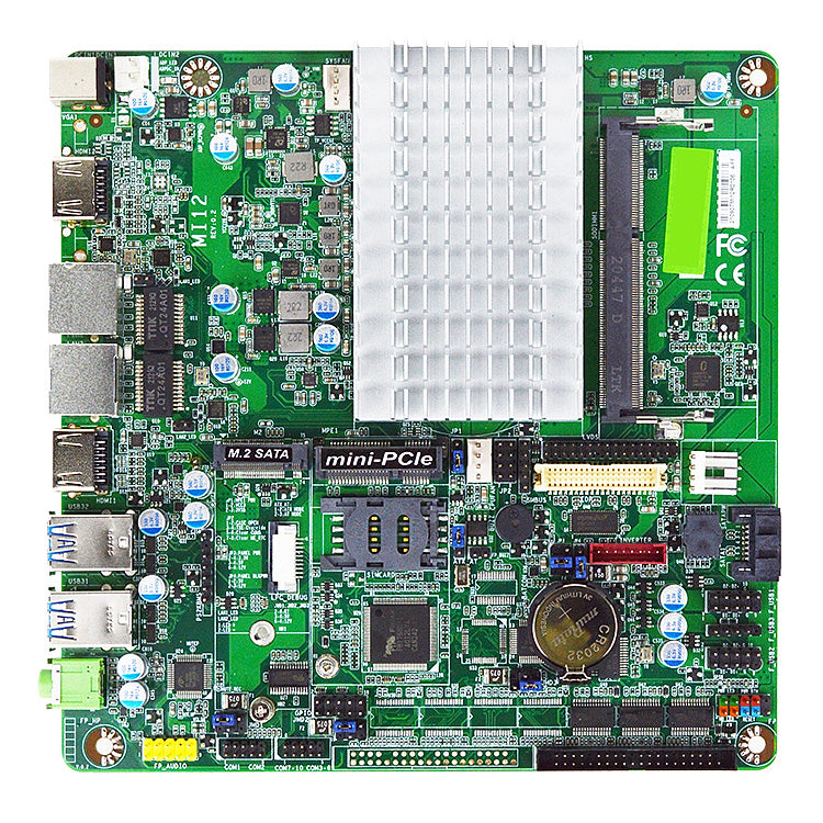 MB Mini-ITX Jetway MI12-00C, cpu Celeron J3455, 2x GLan, 2x HDMI, 12V