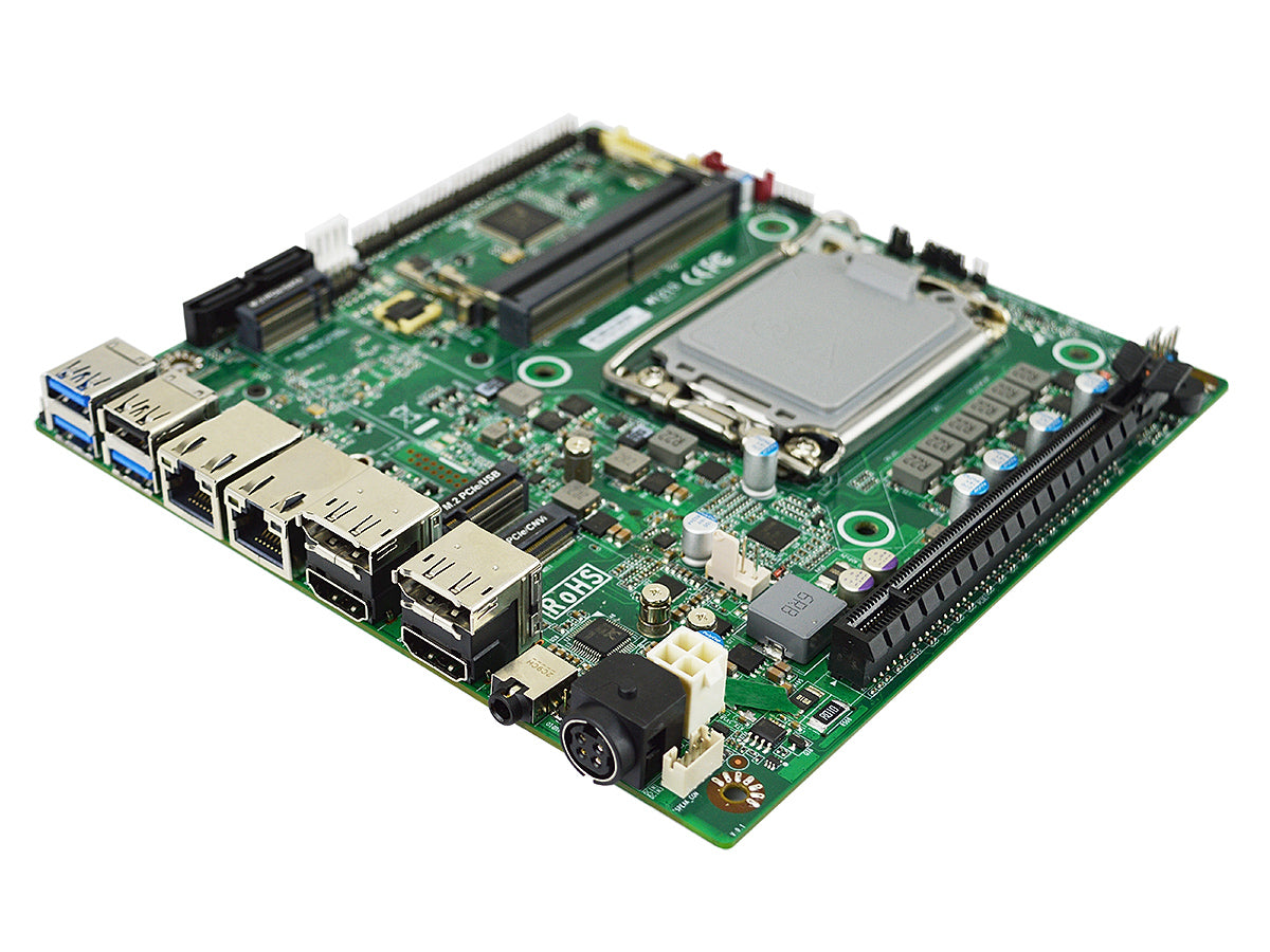 MB Mini-ITX Jetway MI215-H610, cpu Sk1700, 2x GLan, 12-36Vdc