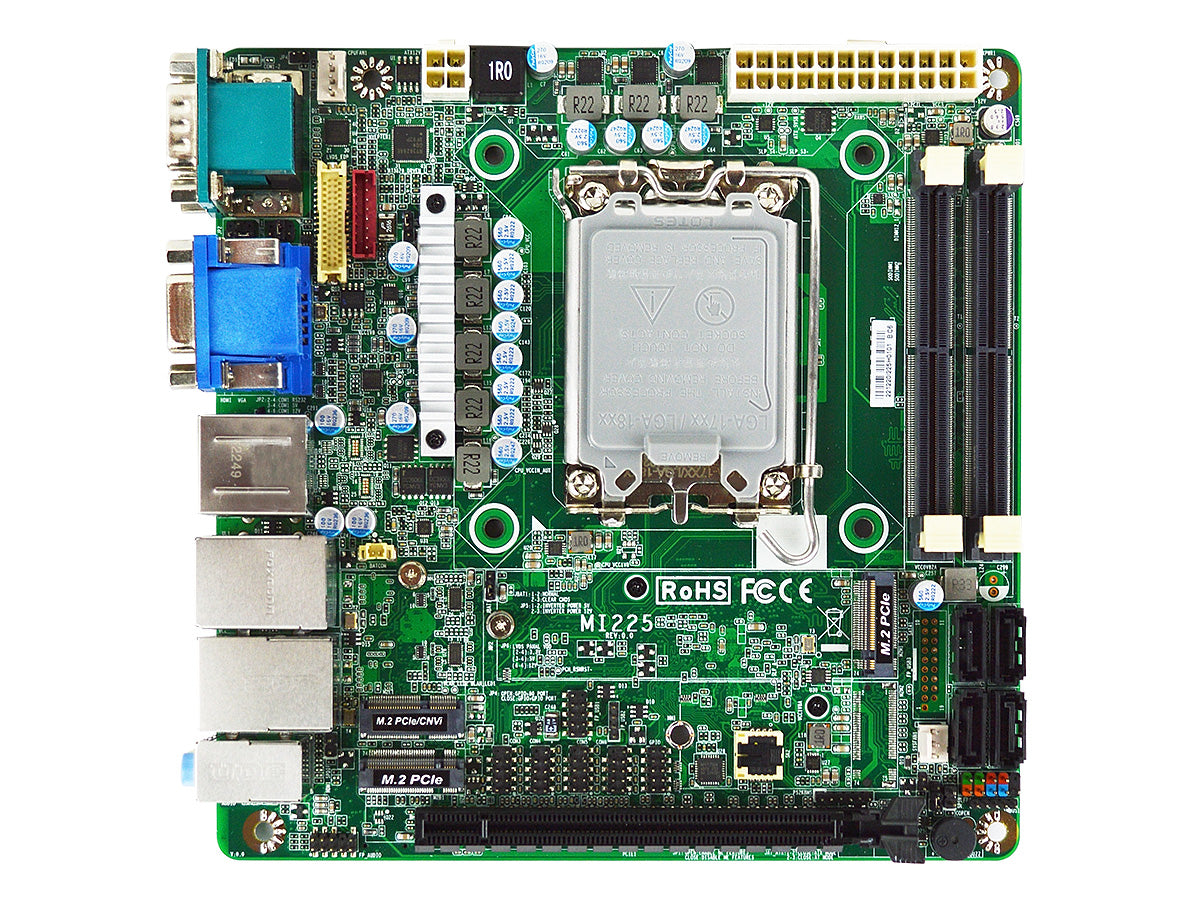 MB Mini-ITX Jetway MI225H610, cpu sk1700, 2x GLan, 1x HDMI + 1x VGA + 1x DP, ATX24