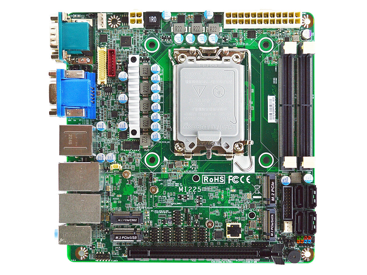 MB Mini-ITX Jetway MI225Q670, cpu sk1700, RAID, 2x GLan, 1x HDMI + 1x VGA + 1x DP, ATX24