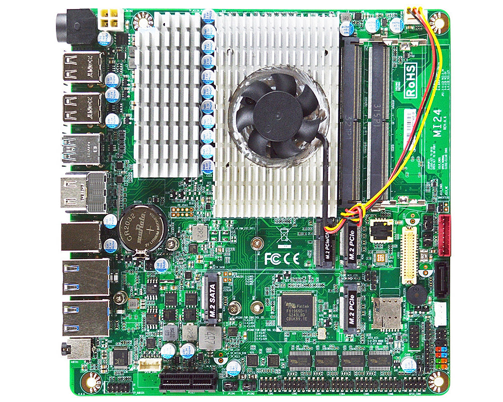 MB Mini-ITX Jetway MI24, cpu i5-1335UE, 2x GLan, 12-24Vdc