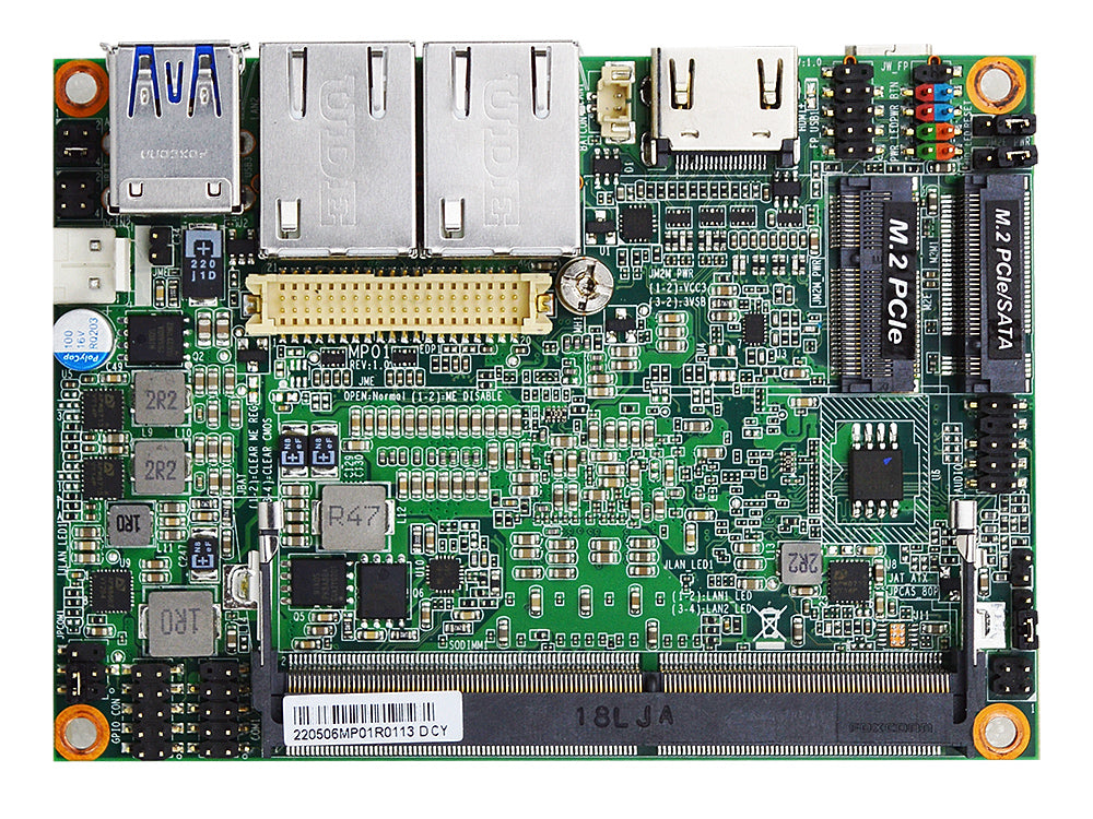 MB Pico-ITX Jetway MP01-6210 Celeron N6210, 12Vdc