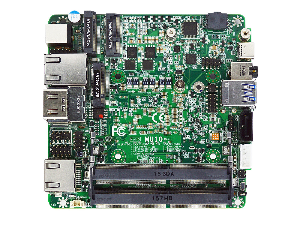 MB NUC Jetway MU10 cpu i5-1145G7E (opz. cpu i5-1135G7), 2x GLan, 2x HDMI, 12-24Vdc