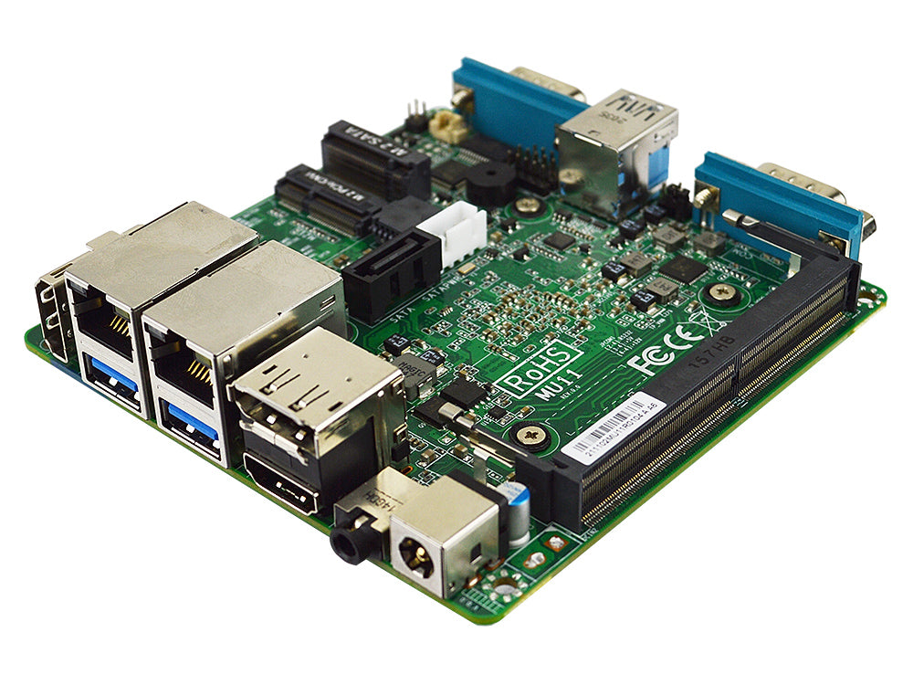 MB NUC Jetway MU11 cpu Celeron J4125, 2x GLan, 2x Rs-232, 12Vdc