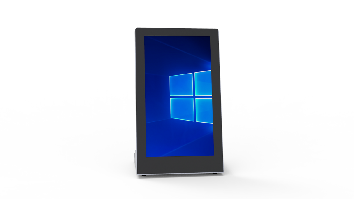 Totem serie Jade mod. Jad 215V-xx, Lcd 21.5" FHD, Touch PCAP. Batterie, Webcam e QRCode opz.