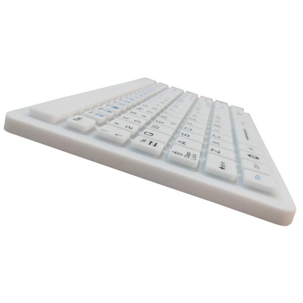 Tastiere Silicone mod. TS307-W, White, IP68, 98 Tasti
