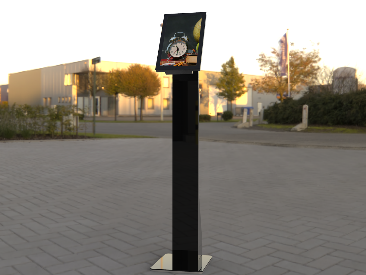 Totem serie Jasper mod. Jas 238VV-xx, Lcd 23.8" FHD, Touch PCAP, Batterie e QRCode opz.