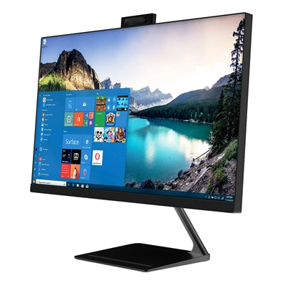 BAREBONE PC ALL IN ONE 23.8"ATLANTIS A25-Z24-B FULL HD-NERO-6XUSB, SUPP.CPU I3/I5/I7 12A/13A GEN., WEBCAM 5MP (NO: CPU/SSD/RAM)