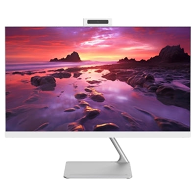 BAREBONE PC ALL IN ONE 27"ATLANTIS A25-Z27-W FULL HD-BIANCO-4XUSB, SUPP.CPU I3/I5/I7, WEBCAM 5MP (NO: CPU/SSD/RAM)