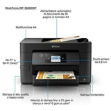 Stampante INK Epson MFC Color WorkForce PRO mod. WF-3820DWF, A4, 4in1, USB+LAN+WiFi, 35PPM