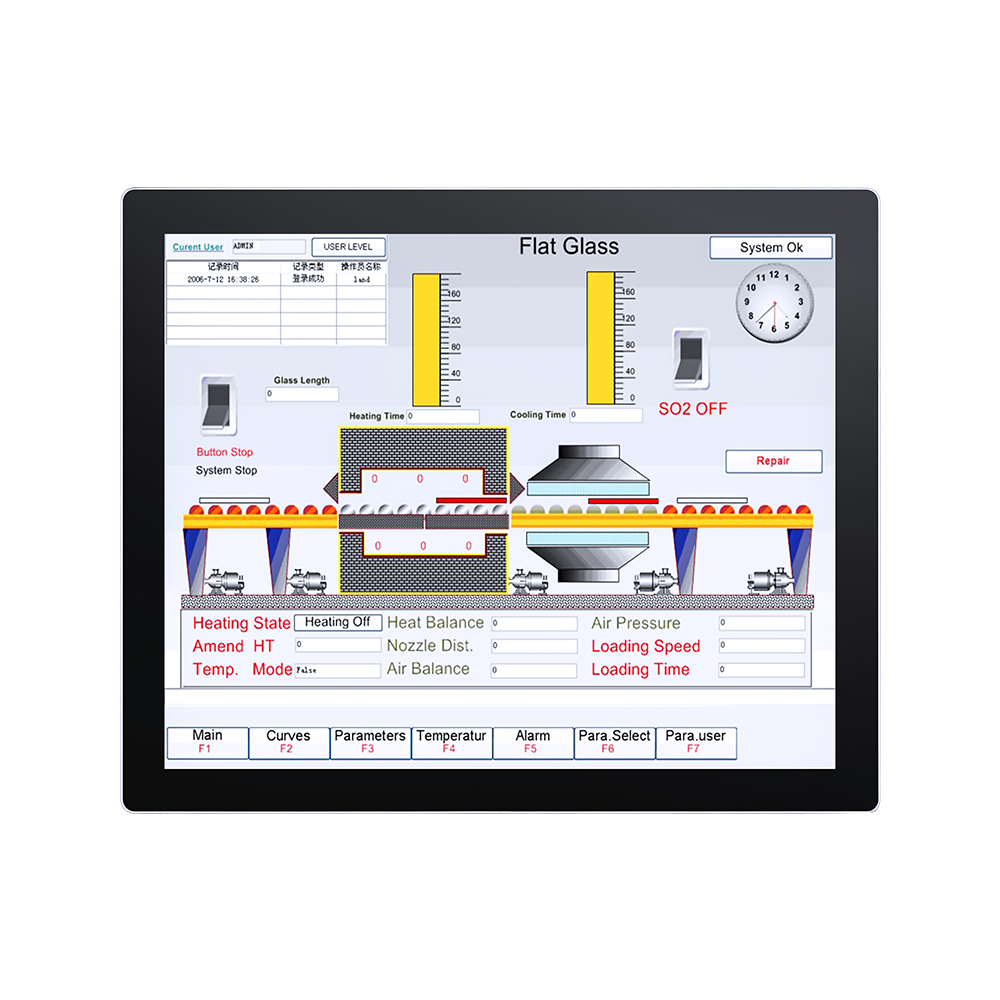 Monitor VESA FOCUS mod. FC-Z190x, LCD 19", 1280×1024, VGA-HDMI-DP, Audio, 12-36Vdc