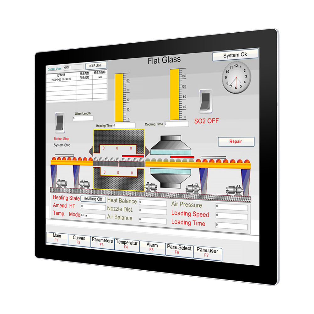 Monitor VESA FOCUS mod. FC-Z170x, LCD 17", 1280×1024, VGA-HDMI-DP, Audio, 12-36Vdc