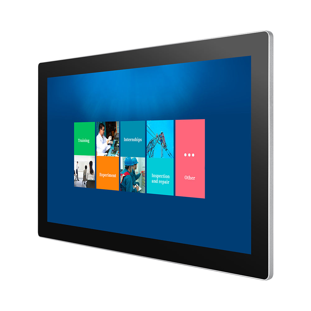 Monitor VESA FOCUS mod. FC-Z185x, LCD 18.5", 1920×1080, VGA-HDMI-DP, Audio, 12-36Vdc