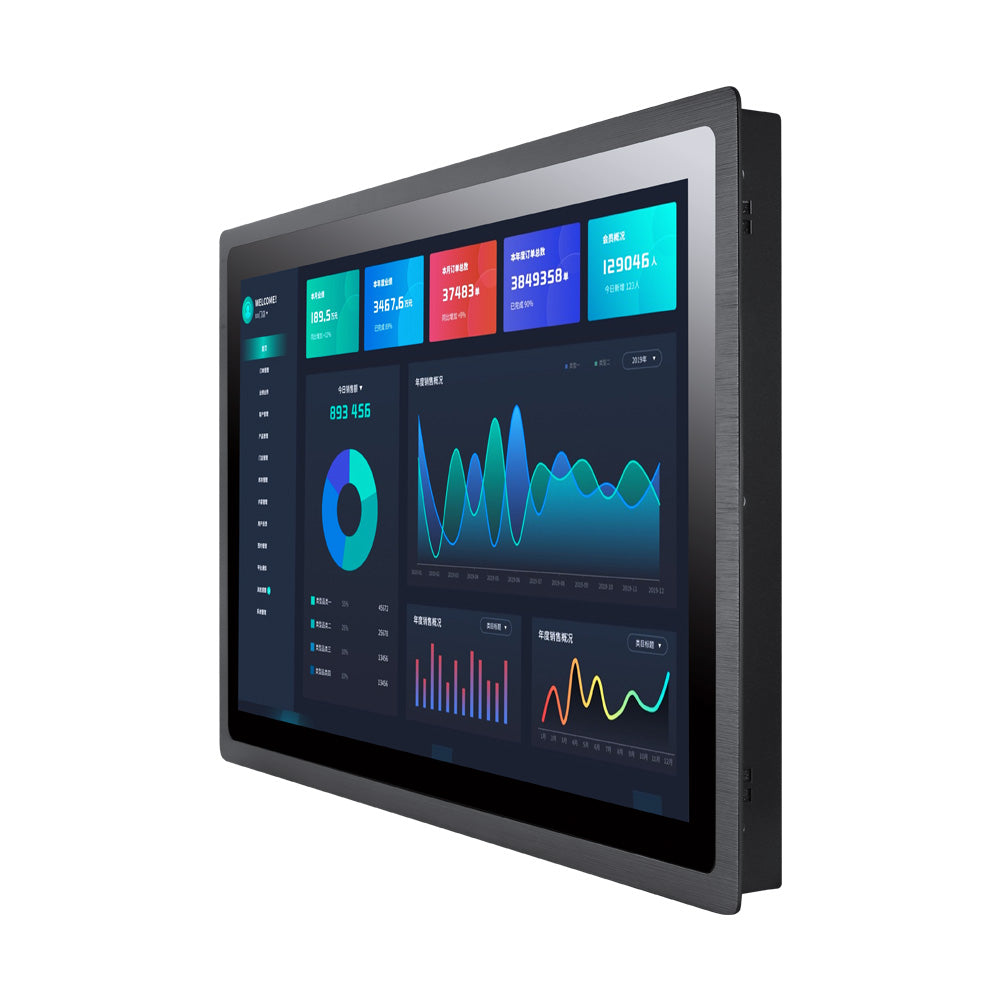 Panel Monitor VISIO mod. VS Z238x, LCD 23.8", 1920x1080, VGA-HDMI-DP, Audio, 12-36Vdc