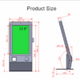 Totem serie TGD8-238-y-DSQ, LCD da 23.8", Touch, Stampante 80mm e QRcode Desktop