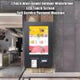 Totem serie TGE8-xx-y-WSQ, LCD 21.5" e 31.5", Touch, Stampante 80mm e QRcode Wallmount uso ESTERNO