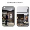 Totem serie TGE8-xx-y-WSQ, LCD 21.5" e 31.5", Touch, Stampante 80mm e QRcode Wallmount uso ESTERNO