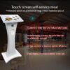 Totem serie M6-xxx-y-SQ, LCD da 15.6" a 21.5", Touch, Stampante 80mm e QRcode