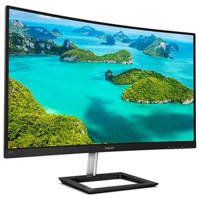 Monitor 32" Philips mod. 325E1C, CURVED, QHD, 250cd/mq, Casse MM, VGA+HDMI+DP, 240Vac