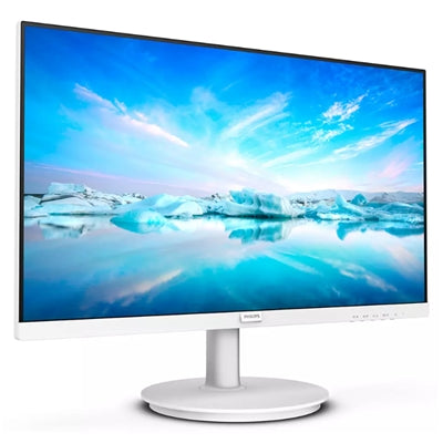 Monitor 27" WHITE Philips mod. 271V8AW, FHD, 250cd/mq, Casse MM, VGA + HDMI, 240Vac