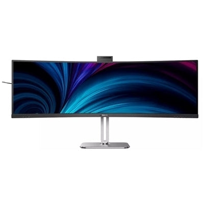 Monitor 49" Philips mod. 49B2U5900CH, WebCam, CURVED, HUB USB, DUAL QHD, 450cd/mq, Casse MM, 2xHDMI+DP, 240Vac