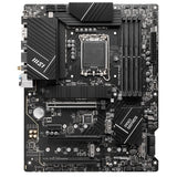 MB MSI PRO Z790-P WIFI LGA1700 4XDDR5DC-7000O.C. 1XHDMI 1XDP 1XPCIE5.0X16 4XM.2 6XSATA3R GBLAN USB3.2 WIFI-6E BT ATX FINO:05/09