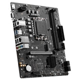 MB MSI PRO H610M-E DDR4 LGA1700 2XDDR4DC-3200 1XHDMI 1XPCIE4.0X16 1XM.2 4XSATA3 GBLAN USB3.2 MATX