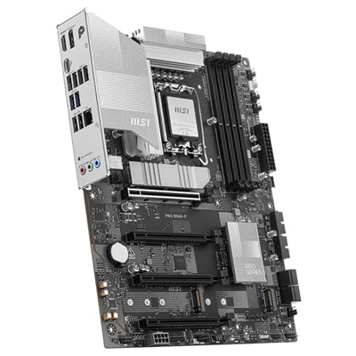 MB MSI PRO B860-P LGA1851 4XDDR5DC-8600O.C. 1XHDMI 1XDP 1XTHUNDERBOLT 1XPCIE5.0X16 3XM.2 4XSATA3R USB3.2 GBLAN ATX
