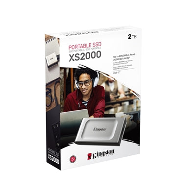 SSD Esterno 2000Gb ( 2Tb ) USB-C Kingston mod. SXS2000/2000G