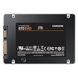 SSD 2,5" 2000Gb ( 2Tb ) Samsung SSD870 EVO mod. MZ-77E2T0B