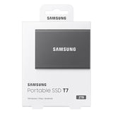 SSD Esterno 2000Gb ( 2Tb ) USB-C Samsung T7 mod. MU-PC2TOT/WW