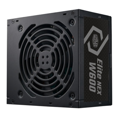 ALIMENTATORE ATX 600W COOLERMASTER ELITE NEX MPW-6001-ACBW-BEU PFC ATTIVO EFFICIENZA +85% 80+ WHITE FAN120MM COLORE NERO