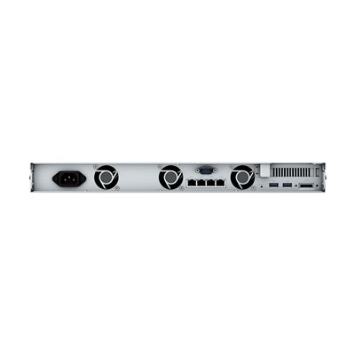 NAS Rack 1U SYNOLOGY 4x Bay 3,5"Sata, NO Hdd, mod. RS822+, CPU AMD Ryzen 4C, 2Gb ram, 4x GLan, 2x USB