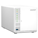 NAS QNAP 3x Bay 3,5"Sata, NO Hdd, mod. TS-364-8G, CPU CEL N5095 4C, 8Gb ram, 1x 2.5GLan, 3x USB