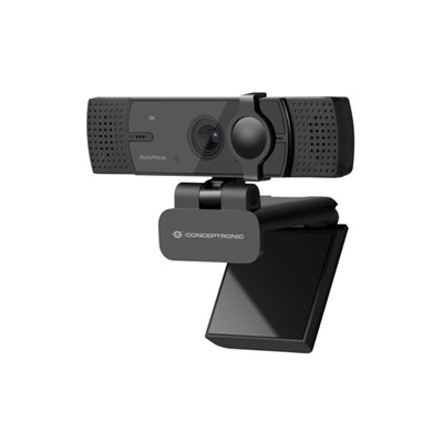 WEBCAM CONCEPTRONIC AMDIS07B 4K SUPER HD (RISOL.3840X2160) ROTAZIONE 360° FINO:30/09