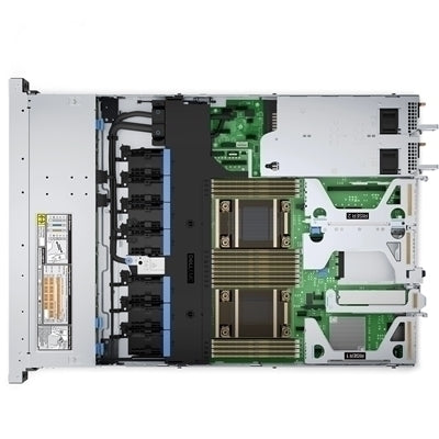 Server DELL Rack 1U, Redundant, mod. R450, Xeon 4314 16C, ram 16Gb, SSD 480Gb, 2x GLan, 8x 2,5" HotSW, 2x 1100Watt, 3Y NBD