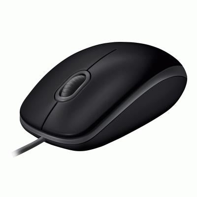 MOUSE LOGITECH OEM B110 SILENT OTTICO NERO USB 1000DPI P/N 910-005508