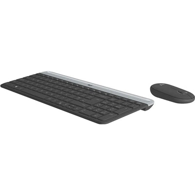 TASTIERA+MOUSE LOGITECH RETAIL WIRELESS COMBO MK470 SLIM NERA USB P/N 920-009196