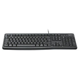 TASTIERA LOGITECH OEM K120 USB NERA LAYOUT USA INTERNAZIONALE P/N 920-002479