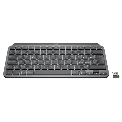 TASTIERA LOGITECH OEM FOR BUSINESS MX KEYS MINI RETROILLUMINATA WIRELESS USB+BLUETOOTH LOW ENERGY GRAFITE P/N 920-010602