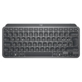 TASTIERA LOGITECH OEM FOR BUSINESS MX KEYS MINI RETROILLUMINATA WIRELESS USB+BLUETOOTH LOW ENERGY GRAFITE P/N 920-010602
