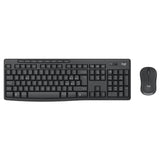 TASTIERA+MOUSE LOGITECH OEM MK370 TASTIERA 112 TASTI WIRELESS USB + SILENT MOUSE NERO 1000DPI P/N 920-012069