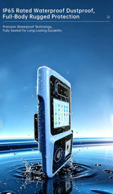 Validazione biglietti mod. 8H11-3566, LCD da 5", Touch PCAP, RK3566 4Core, ram 3Gb, rom 16Gb, Android 14, 4G, WebCam, QRcode e RFid