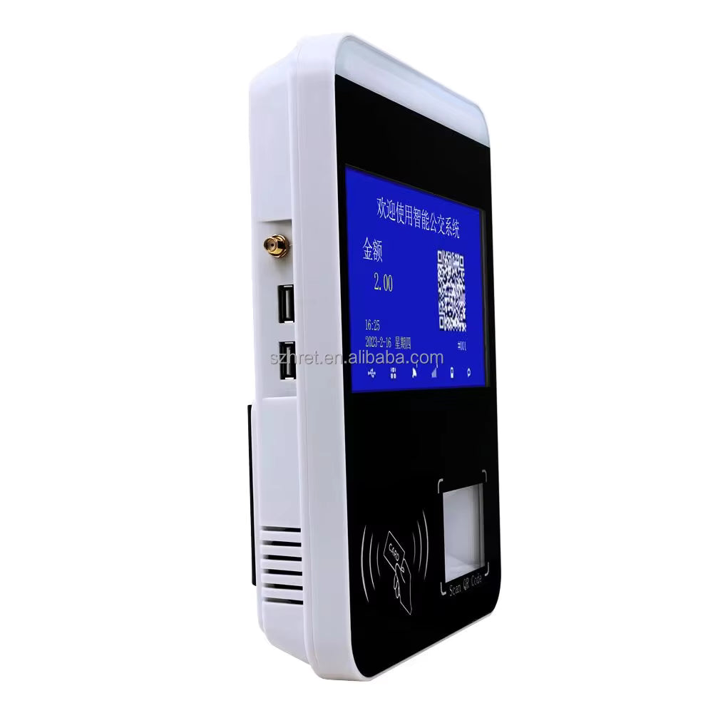 Validazione biglietti mod. 8H158-450, LCD da 7", Touch PCAP, QC MSM450 8Core, ram 2Gb, rom 16Gb, Android 10, 4G, QRcode e NFC