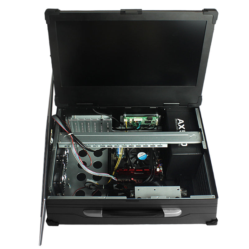 Portable WYB4-i32, Display 17,3" 1920x1080, Keyboard + Mouse, Cpu 14th serie, ram 16Gb, SSD 500Gb, 2x 2.5GLan, PSU 500W